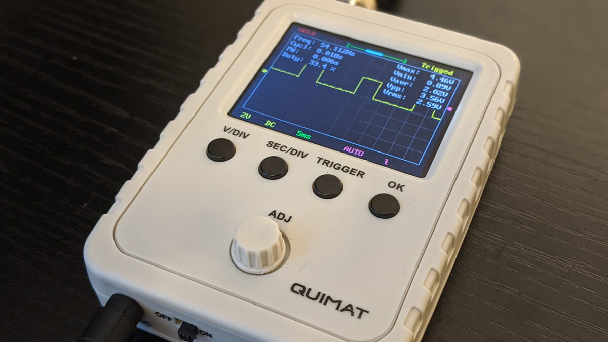 Quimat 2.4インチ TFT デジタル オシロスコープ（Q15001）