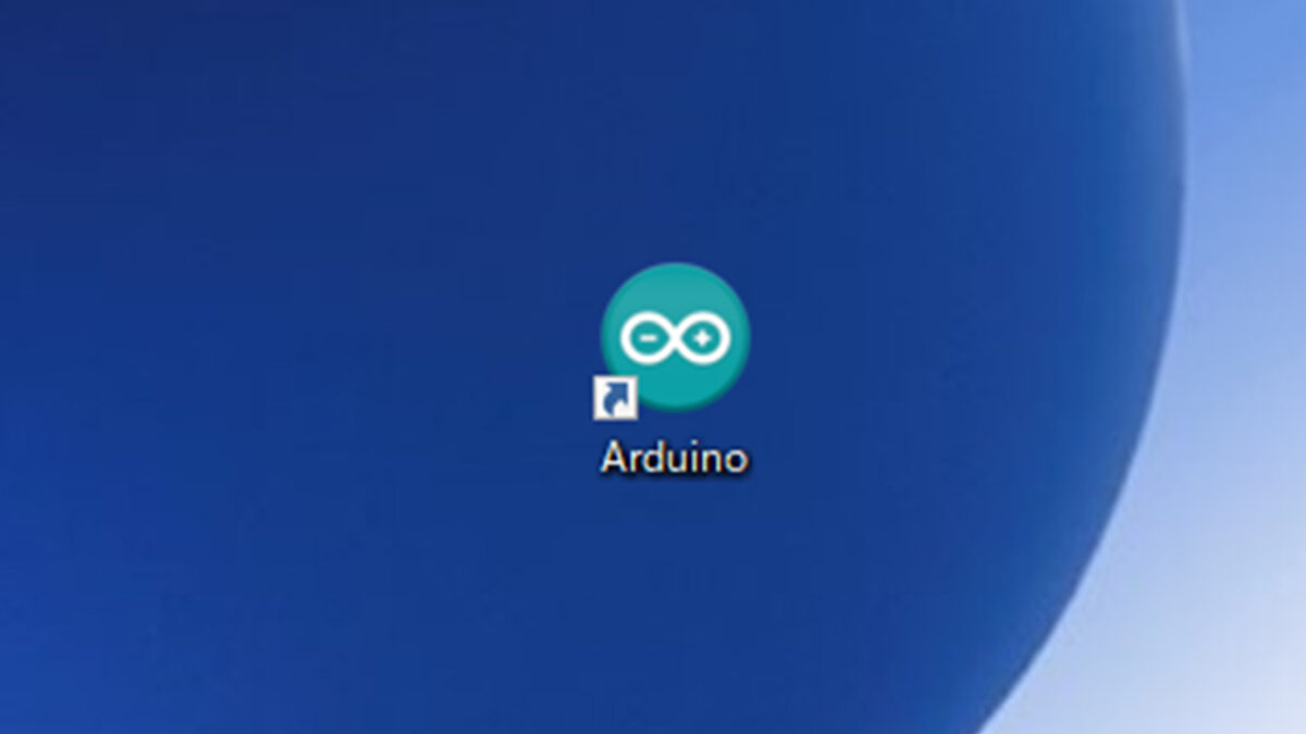 デスクトップに作成された「Arduino」のアイコン
