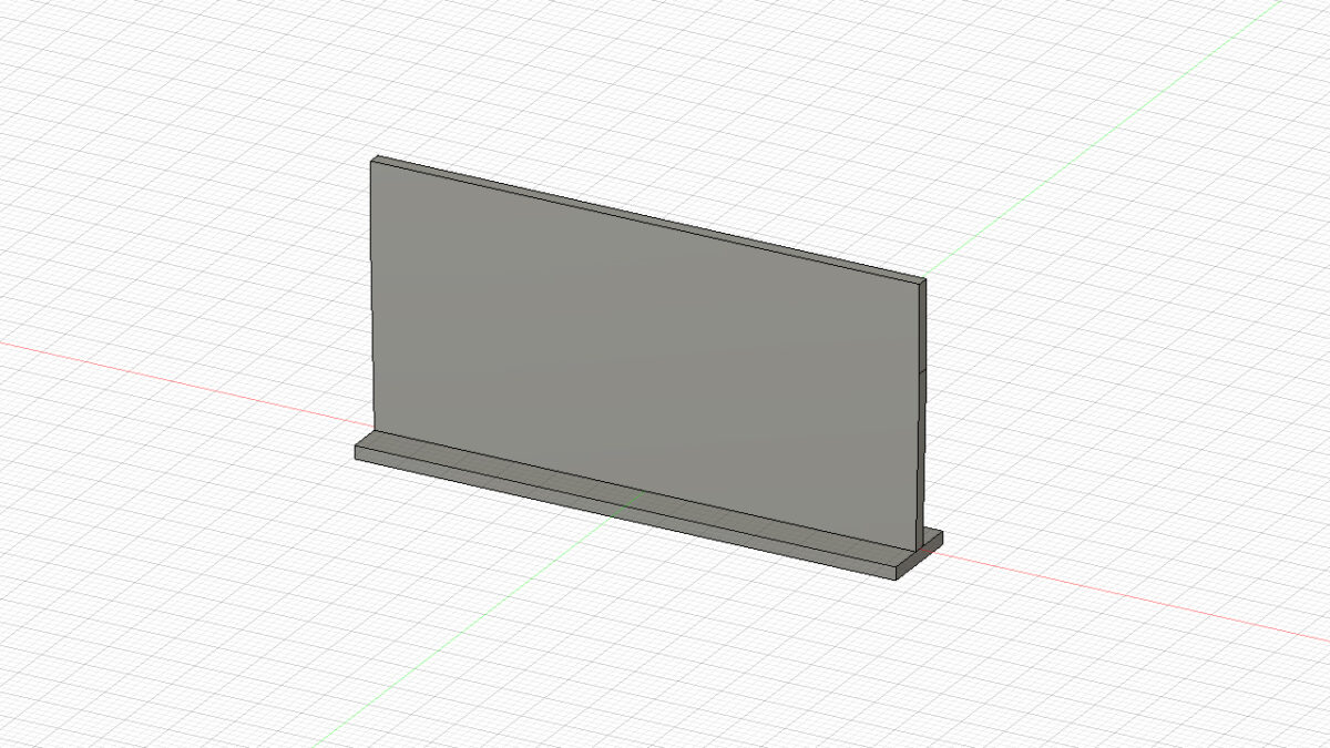 3Dプリンタだけで制作したパーツキャビネットの仕切りの3Dデータ