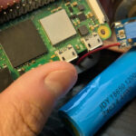 ラズパイZero2Wとリチウムイオン（18650）