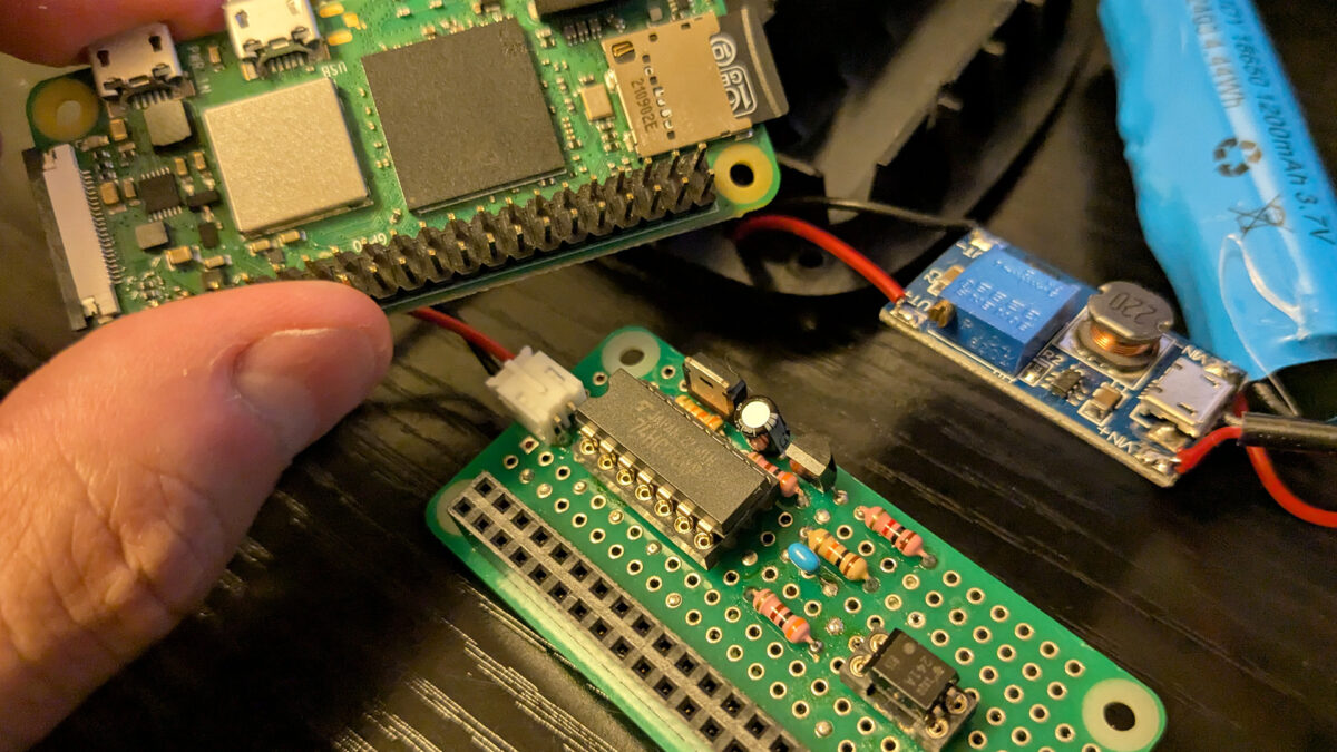 ラズパイZero2Wの省電力回路